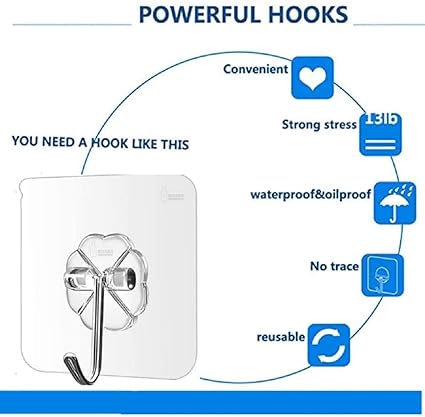 Self Adhesive Wall Hooks for Home