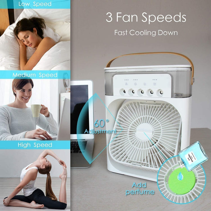 Mini Portable Cooler for Room Cooling Mini AC with 7 Colors