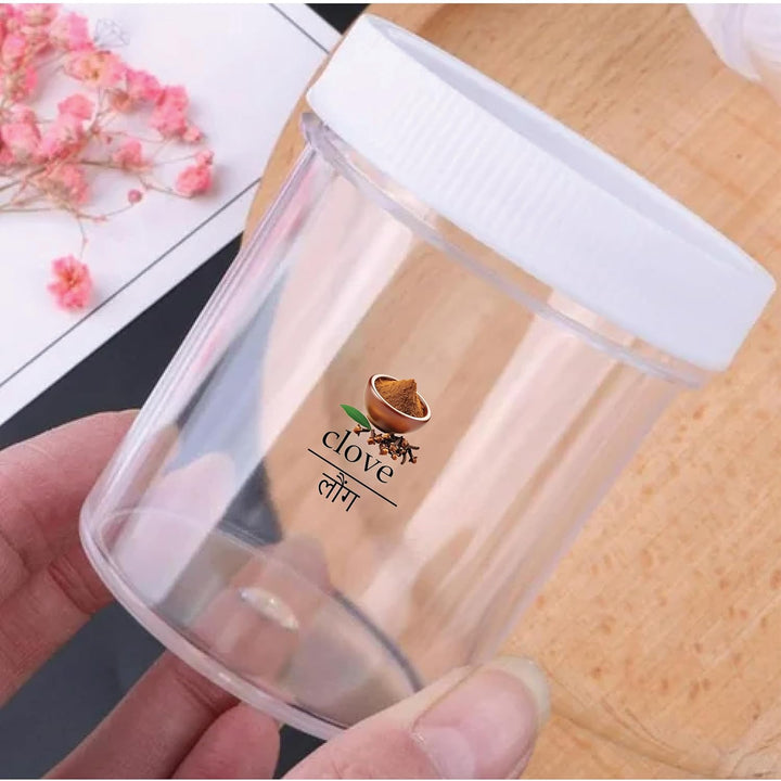 Kitchen Container Sticker Waterproof (60pcs)