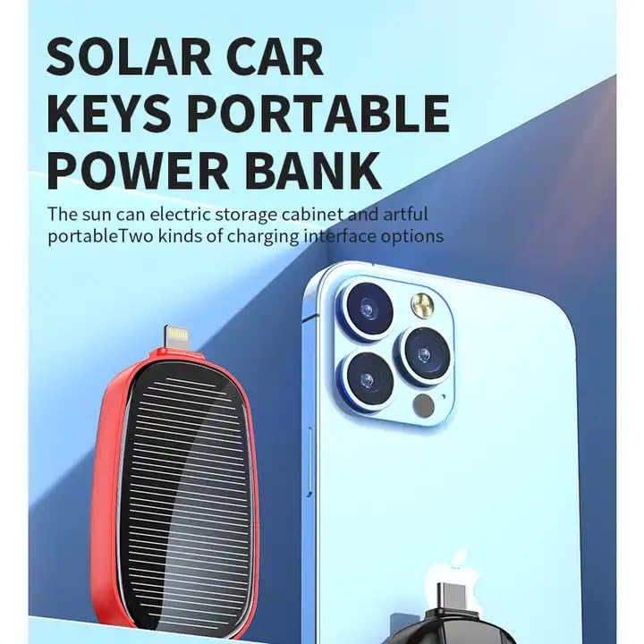 Mini Solar Power bank 1500mAh